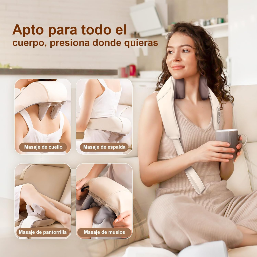 Masajeador Electrico Multi Funcional RelaxCleam™