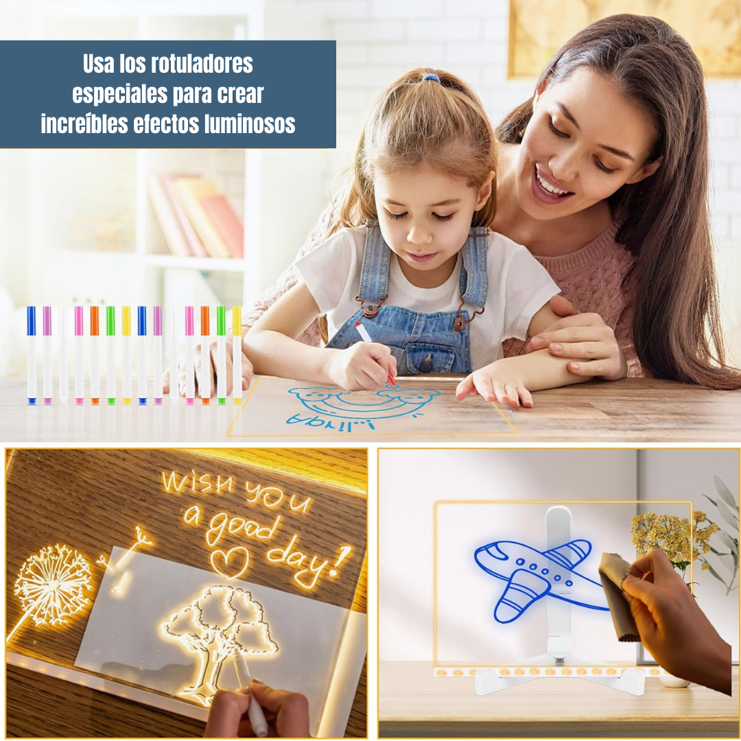 Pizarra led 3d Creativa