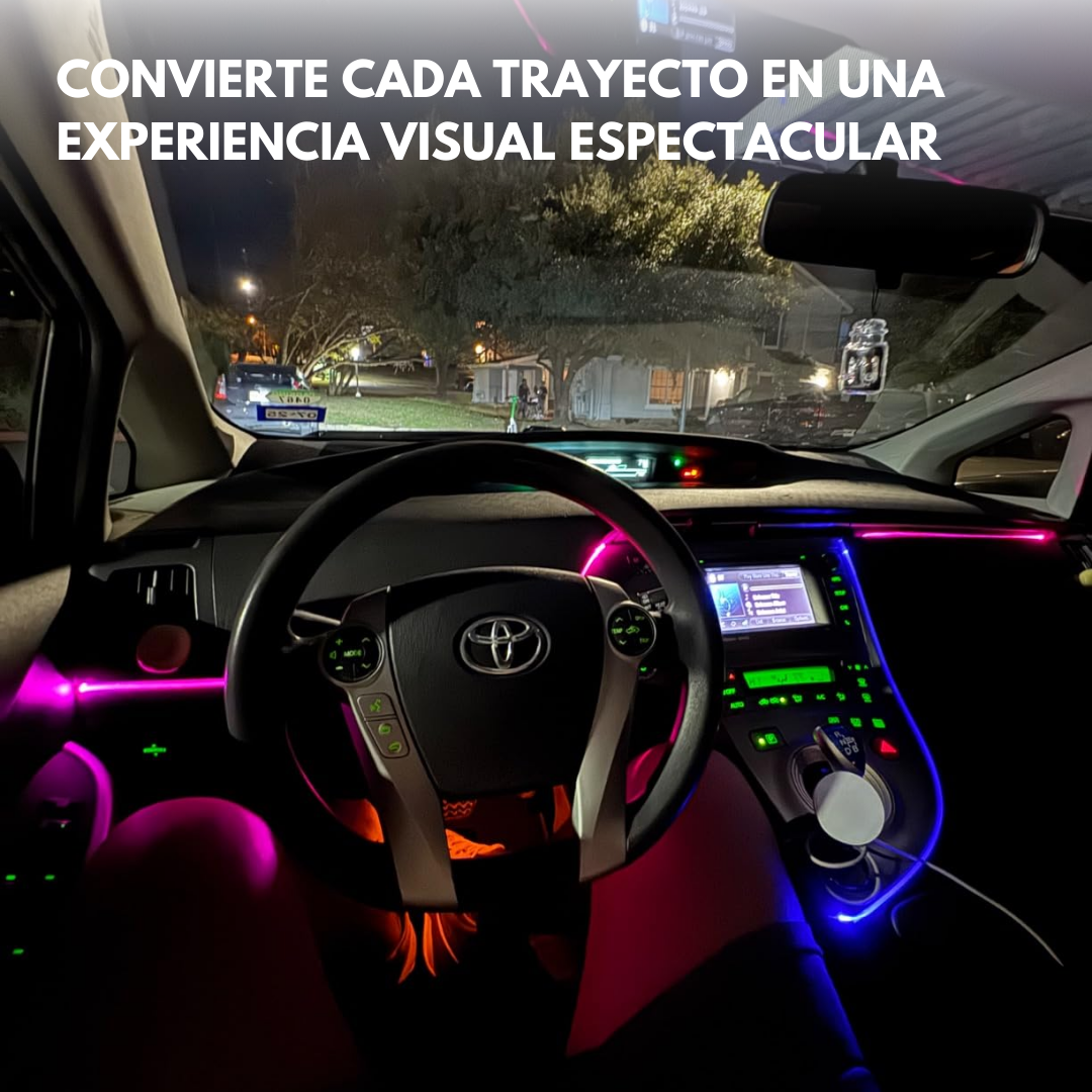 Groomer™ Tira Led RGB de Fibra para Vehiculos