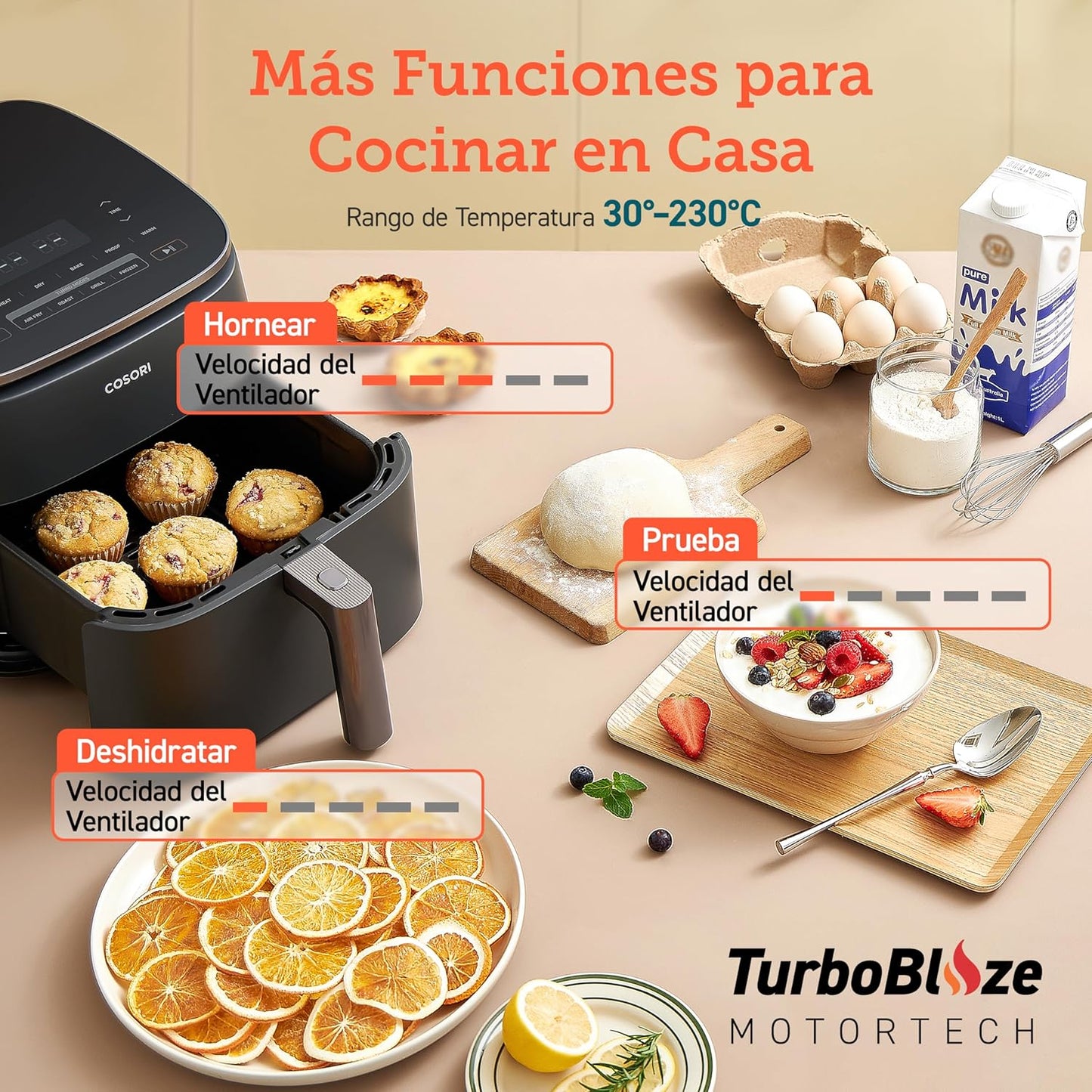 AirFryer 4L Cosori Pro Series 7000™