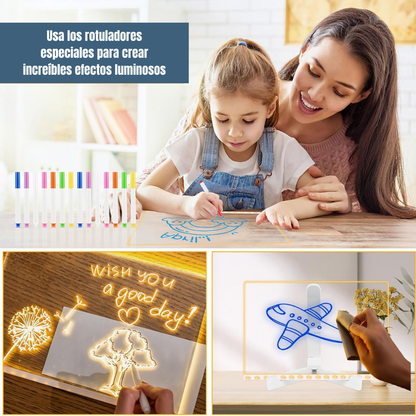 Pizarra led 3d Creativa
