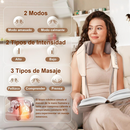 Masajeador Electrico Multi Funcional RelaxCleam™