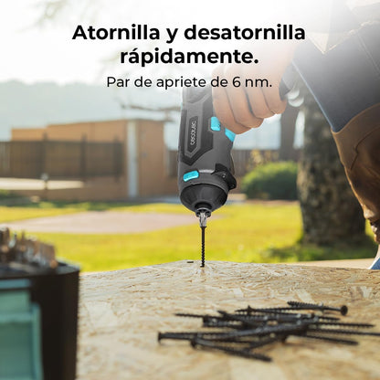 Maletín Black&Decker™ Destornillador 24V a Batería 47 PCS Incluidas