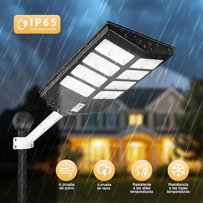 Lámpara Solar LED | Modelo 2025 SolarCharge™️