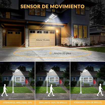 Lámpara Solar LED | Modelo 2025 SolarCharge™️