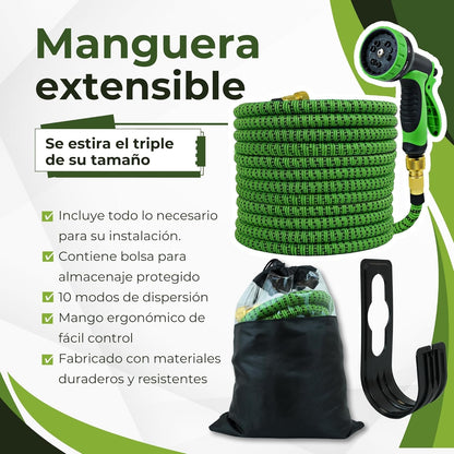 Manguera Extensible Multiusos Con Accesorios